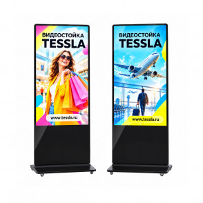Видеостойка 55" для помещений с вертикальным экраном TESSLA DT5500BA